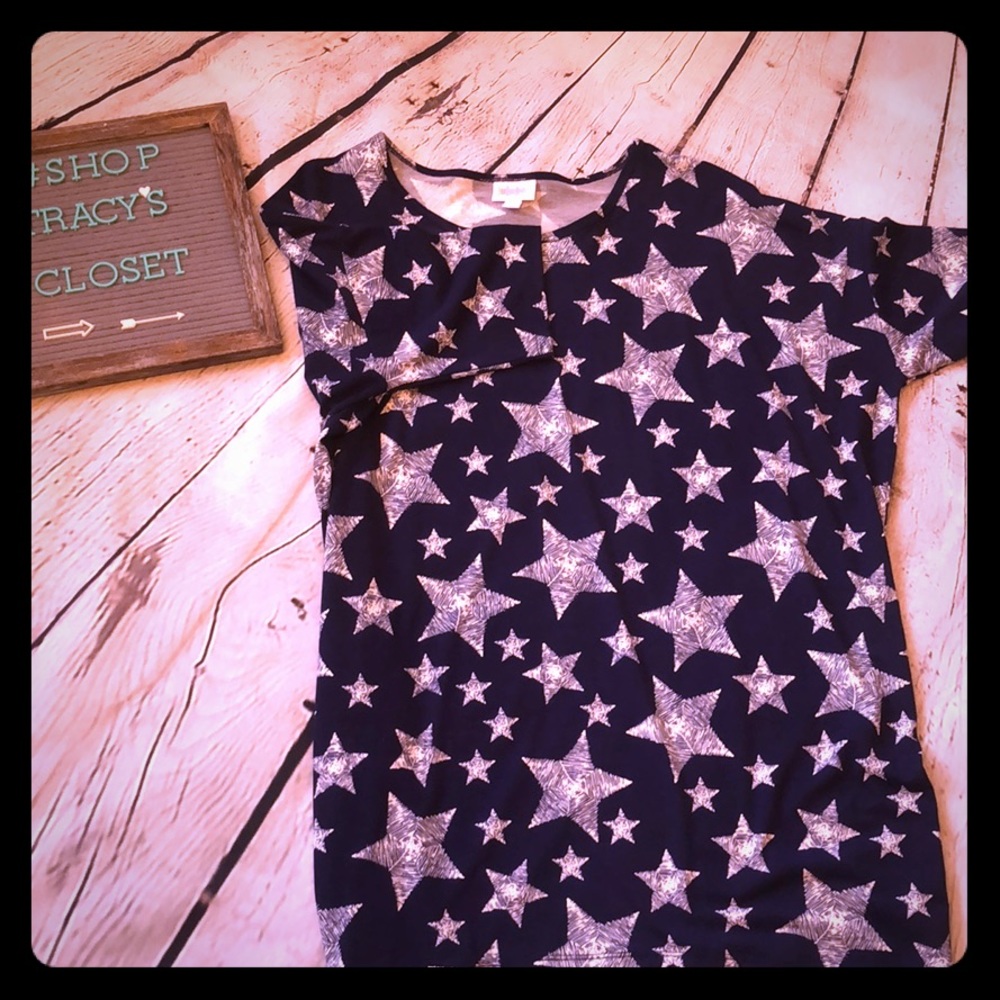 4th of July Large Navy & White Irma!